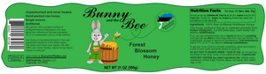 Forest Blossom Honey - 21oz - 4 PACK - Bunny And The Bee - Raw Natural Honey