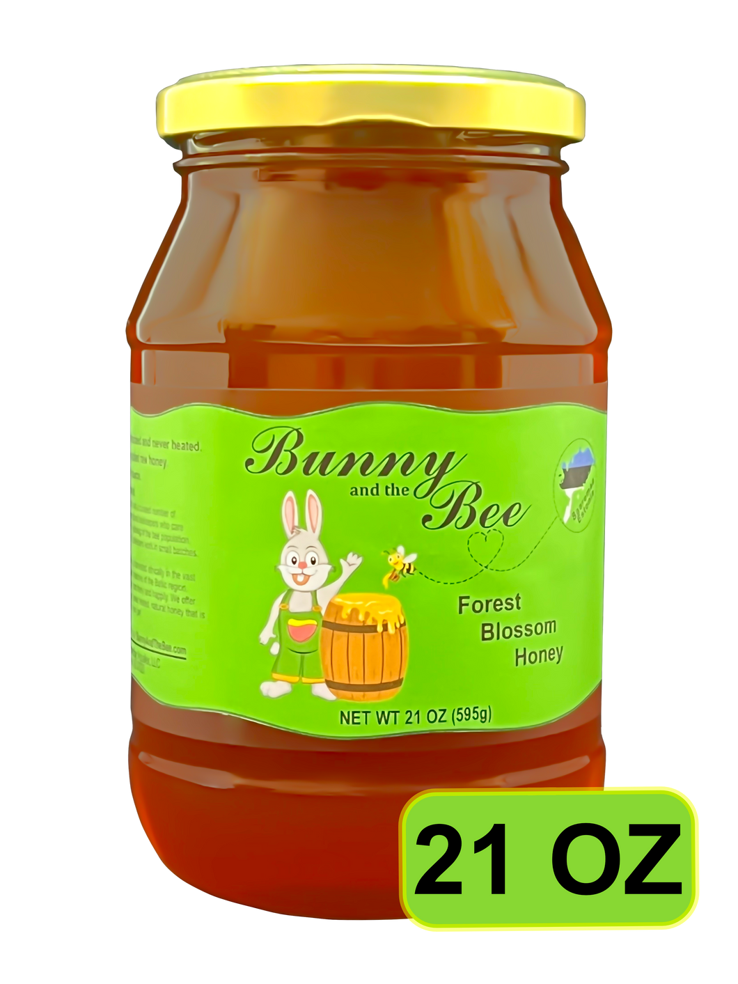 Forest Blossom Honey - 21oz - Bunny And The Bee - Raw Natural Honey