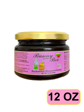 Load image into Gallery viewer, Buckwheat Blossom Honey - 12oz - 24 PACK - Bunny And The Bee - Raw Natural Honey