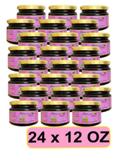 Load image into Gallery viewer, Buckwheat Blossom Honey - 12oz - 24 PACK - Bunny And The Bee - Raw Natural Honey