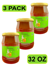 Load image into Gallery viewer, Forest Blossom Honey - 32oz - 3 PACK - Bunny And The Bee - Raw Natural Honey