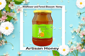 Forest Blossom Honey - 21oz - 3 PACK - Bunny And The Bee - Raw Natural Honey