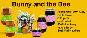 Forest Blossom Honey - 21oz - 4 PACK - Bunny And The Bee - Raw Natural Honey