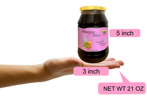 Buckwheat Blossom Honey - 21oz - 3 PACK - Bunny And The Bee - Raw Natural Honey