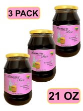 Load image into Gallery viewer, Buckwheat Blossom Honey - 21oz - 3 PACK - Bunny And The Bee - Raw Natural Honey