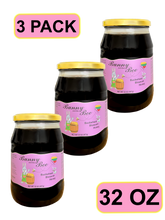 Load image into Gallery viewer, Buckwheat Blossom Honey - 32oz - 3 PACK - Bunny And The Bee - Raw Natural Honey